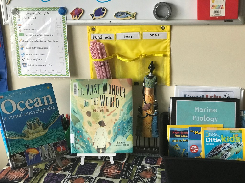 Marine Biology Unit Study – Little Learner and Mom